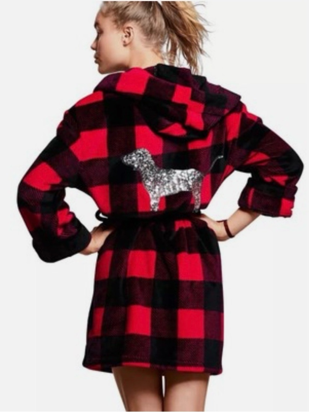 VS. PINK dog bling robe X-small/small EUC